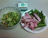 そら豆のクリームパスタ作り方1写真