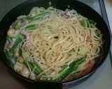 そら豆のクリームパスタ作り方4写真