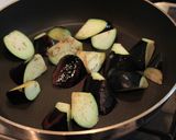 豚肉と茄子トマトの味噌炒め作り方2写真