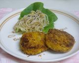 ☆野菜ジュースdeおからの焼きコロッケ☆作り方6写真