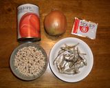 ガーナの豆シチュー(アボボエ)作り方1写真
