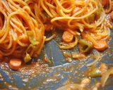 もちもち煮込みナポリタン作り方6写真