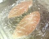 ✿叩きささみの❀カラフル野菜巻き✿作り方3写真