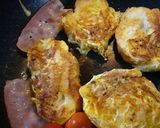 バケットでフレンチトースト☆卵焼き風作り方9写真