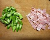 あさりとアスパラベーコンのコンソメ蒸し作り方3写真