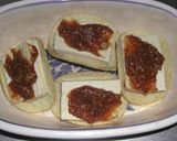 ポテトチップスと豆腐のピーナツ味噌田楽作り方4写真