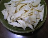香り箱入りもずく＆たけのこの天ぷら作り方2写真