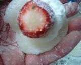 やっぱり美味しい♪生クリーム苺大福☆作り方4写真