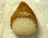 お稲荷帽子の女の子♪~キャラ弁~作り方4写真