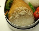 お稲荷帽子の女の子♪~キャラ弁~作り方6写真