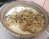 ベトナム風 鶏と茸のレモングラス炊込ご飯作り方6写真