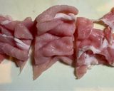 簡単夕食★厚揚げニラ入りスタミナ豚こまキムチ炒め作り方1写真