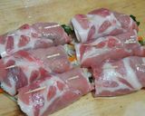 ほっこりカフェ　豚肉野菜巻き＋ポン酢かけ作り方3写真