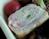 お弁当✿かまぼことネギの卵焼き作り方11写真