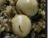 わらびと昆布（佃煮）の炊き込みご飯作り方10写真