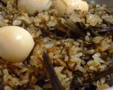 わらびと昆布（佃煮）の炊き込みご飯作り方9写真