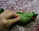 キムチ生春巻き作り方5写真