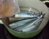 さんまとゆで卵のさっぱり煮（*^^*)作り方3写真