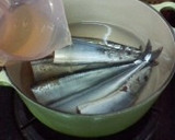 さんまとゆで卵のさっぱり煮（*^^*)作り方3写真