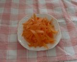 にんじんのきんぴら作り方1写真