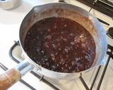 ☆しっかり粒で甘さ控えめの粒あん☆作り方7写真