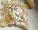 簡単　えびワンタン麺作り方6写真