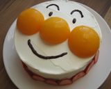 簡単デコ★アンパンマン・バースデーケーキ作り方2写真