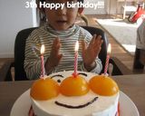 簡単デコ★アンパンマン・バースデーケーキ作り方3写真