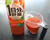 野菜ジュースdeヘルシー食パン作り方1写真
