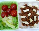 食べるラー油でタコライス＠電子レンジで作り方5写真