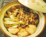 Ψエリンギと牛バラのなめらか肉豆腐Ψ作り方4写真