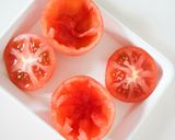 まるごとトマトのツナグラタン作り方1写真