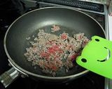 オクラとひき肉のピリ辛炒め作り方2写真