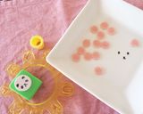 キャラ弁☆ゆで卵でポンデライオン風作り方2写真