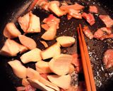 ベーコンとほうれん草のチーズオムレツ。作り方4写真
