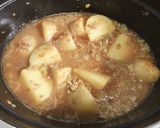 新じゃがの肉みそ煮込み作り方5写真