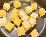 韓国風☆厚揚げと長ネギの味ぽん炒め作り方3写真