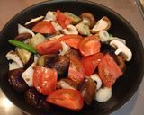 夏野菜の味噌バター～♪作り方6写真