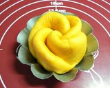 野菜ジュースdeヘルシーお花パン作り方8写真