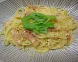 主菜～コーヒーフレッシュでカルボナーラ♡作り方6写真