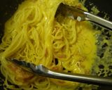 主菜～コーヒーフレッシュでカルボナーラ♡作り方5写真