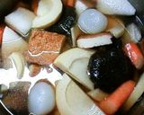 タケノコの根っこの煮物作り方4写真