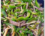 牛肉 ♪ チンジャオロース ♪作り方6写真