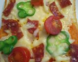 なんちゃってピザトースト☆作り方5写真