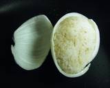 ☆肉巻おにぎり風！玉ねぎ巻おにぎり♪♪☆作り方1写真