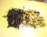 ひじきの炊いたん混ぜた卵焼き✿作り方1写真