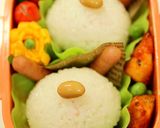 うさぎちゃんツインズのお弁当♪キャラ弁作り方2写真