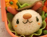 うさぎちゃんツインズのお弁当♪キャラ弁作り方4写真