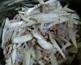 牛肉と牛蒡の炒り煮作り方4写真