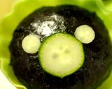 カエルの合唱おにぎり♪キャラ弁作り方2写真